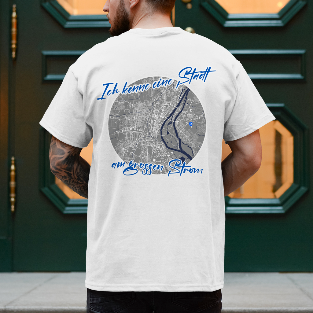 Stadt am Strom - T-Shirt - nur Rückendruck