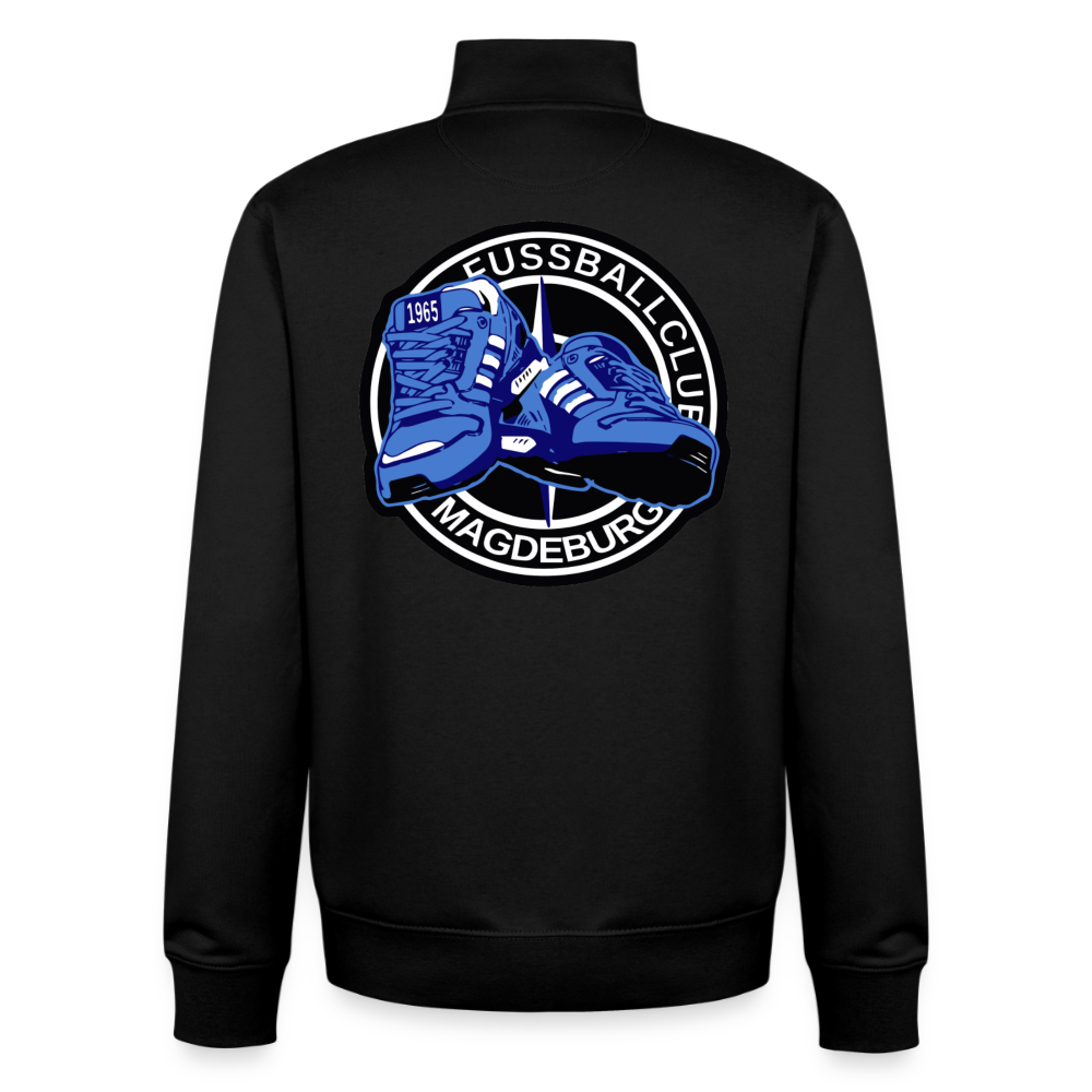 Unisex Organic Zip Sweatshirt von Stanley/Stella - Schwarz