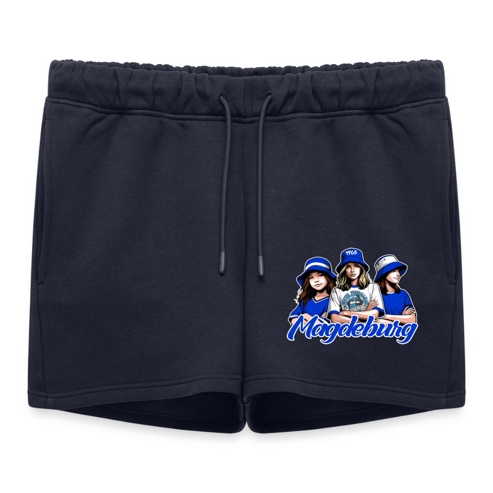 Frauen Premium Organic Sweatshorts - Navy