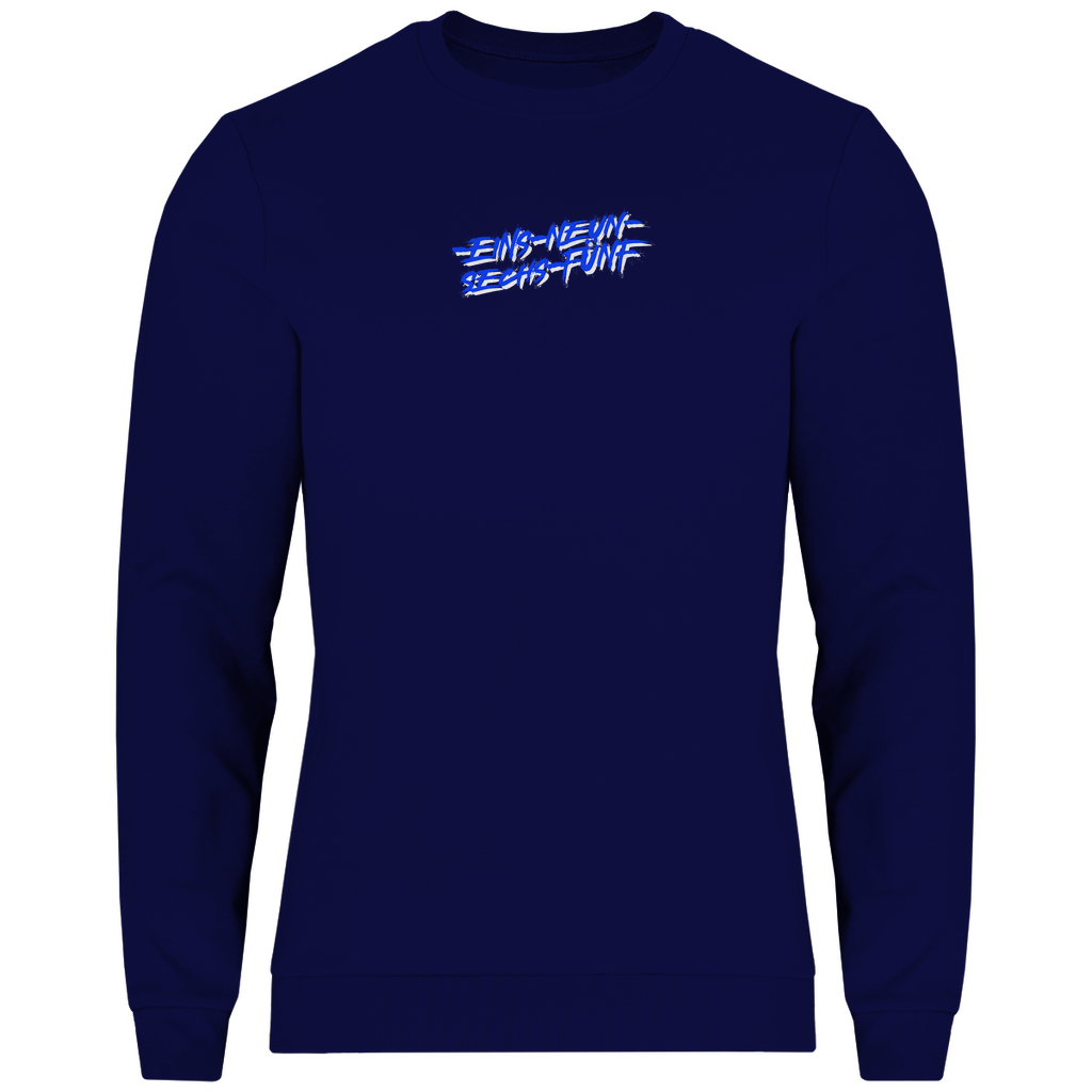 Herren Sweatshirt Eins Neun