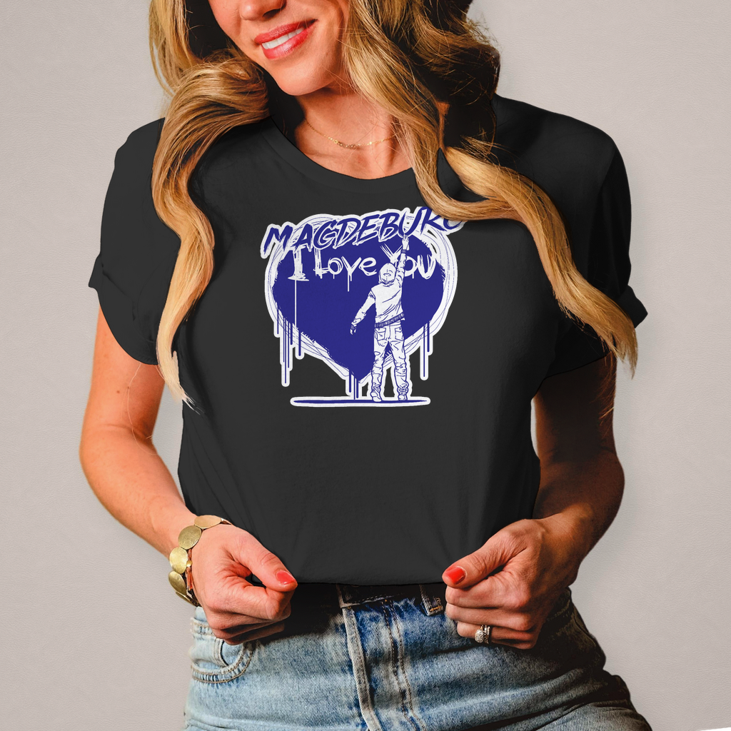I love you - Damen T-Shirt - N