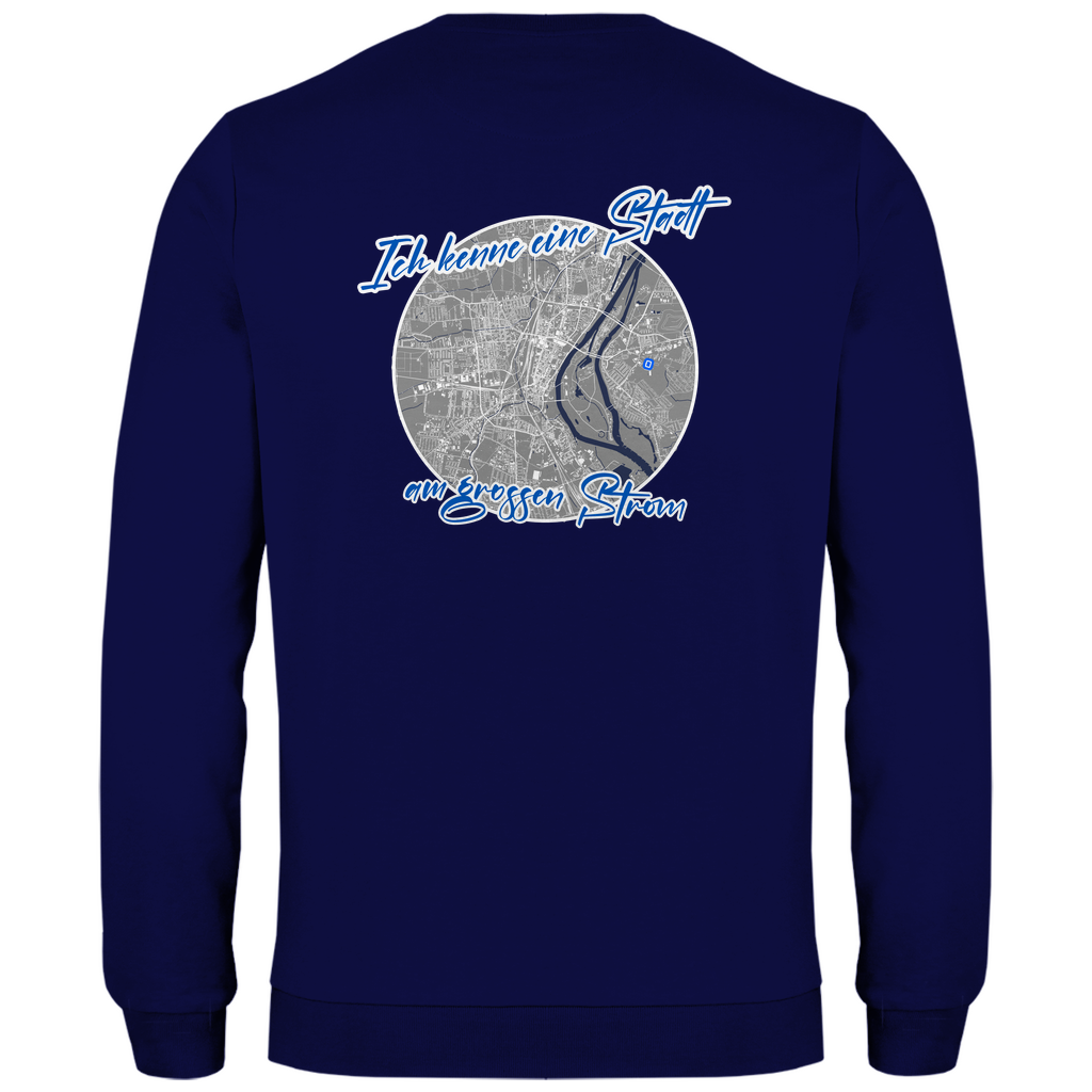 Stadt m Strom Sweater - Rückendruck