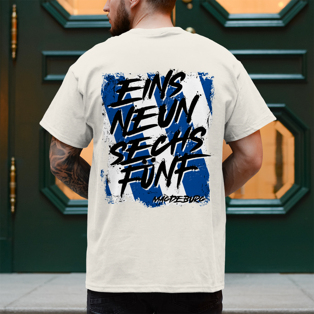 Eins Neun - T-Shirt - Rückendruck