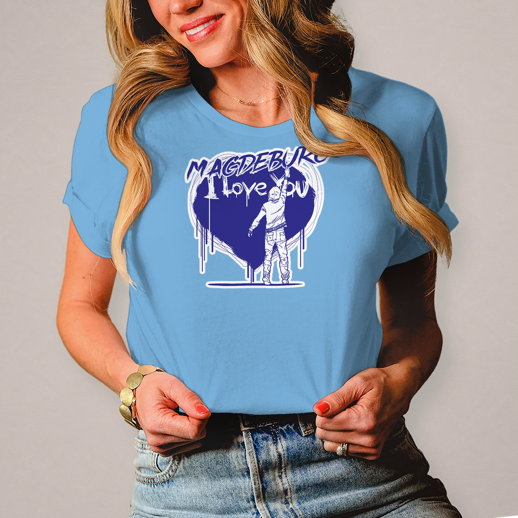 I love you - Damen T-Shirt - N