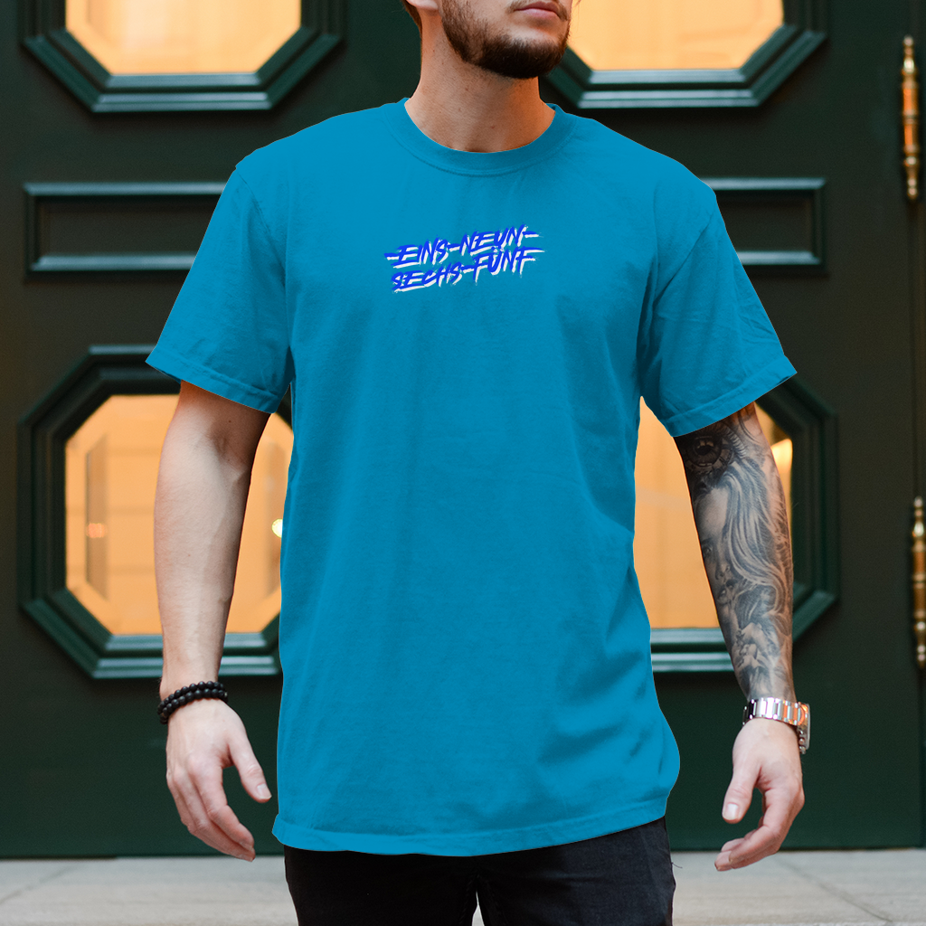 Eins Neun - T-Shirt - Rückendruck