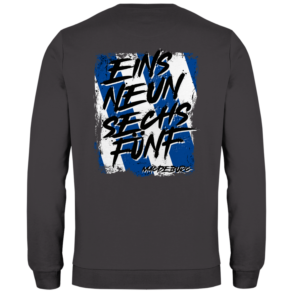 Herren Sweatshirt Eins Neun