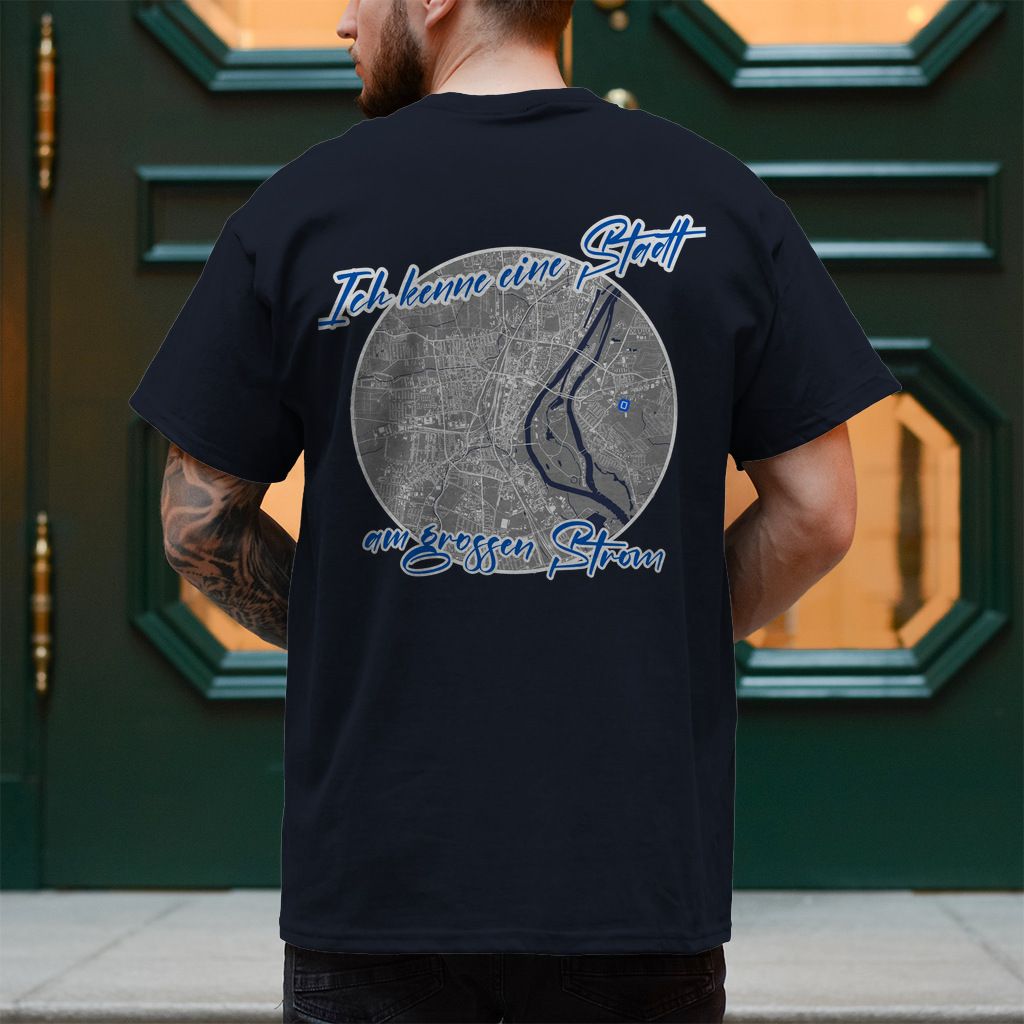 Stadt am Strom - T-Shirt - nur Rückendruck