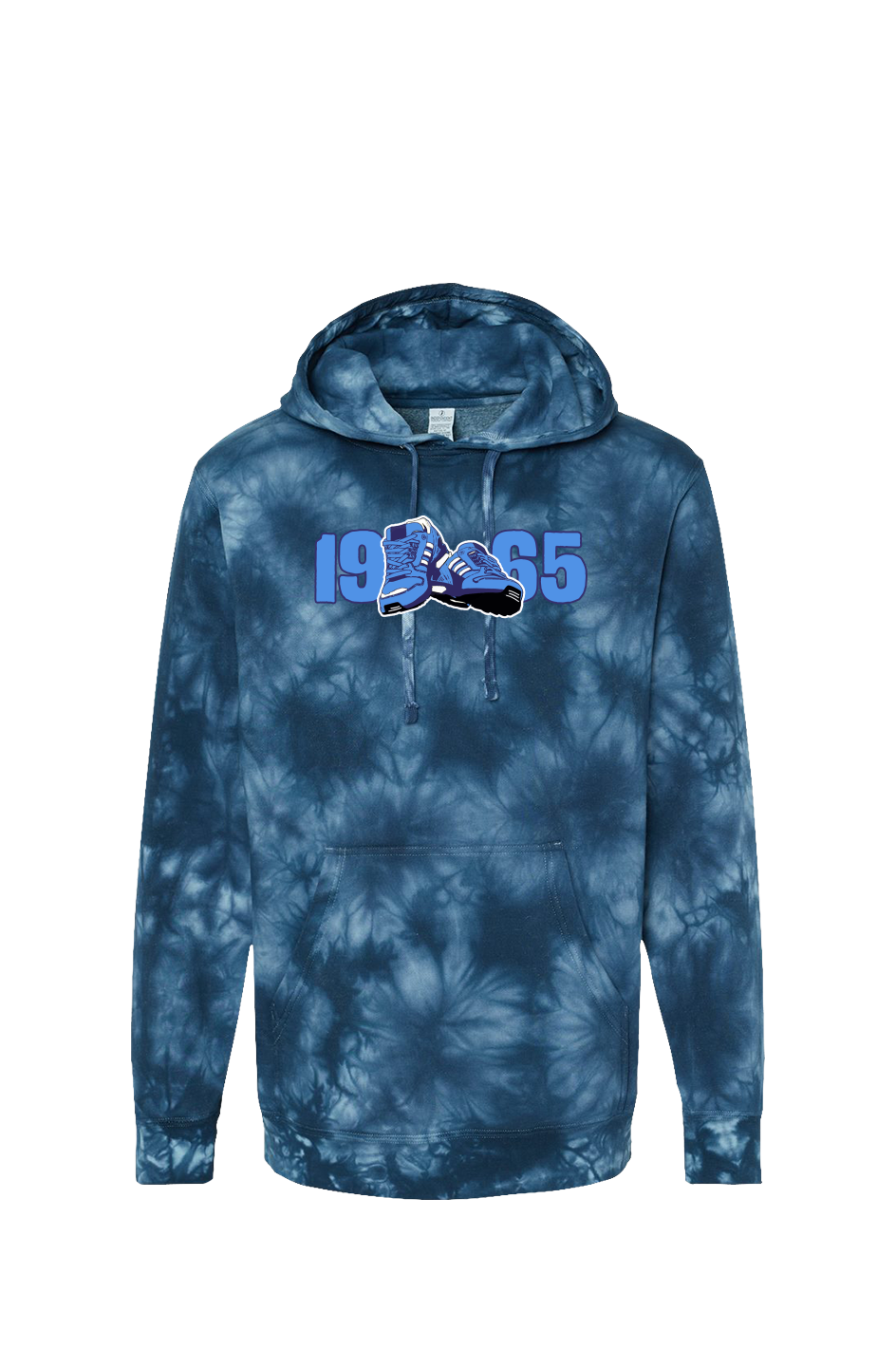 Tie Dye Navy Hoodie