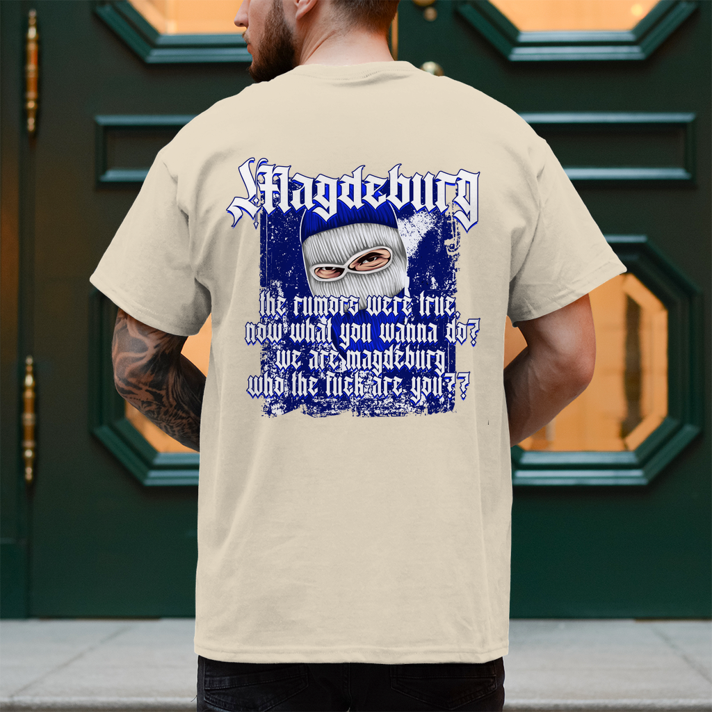 Who are you - Rückendruck