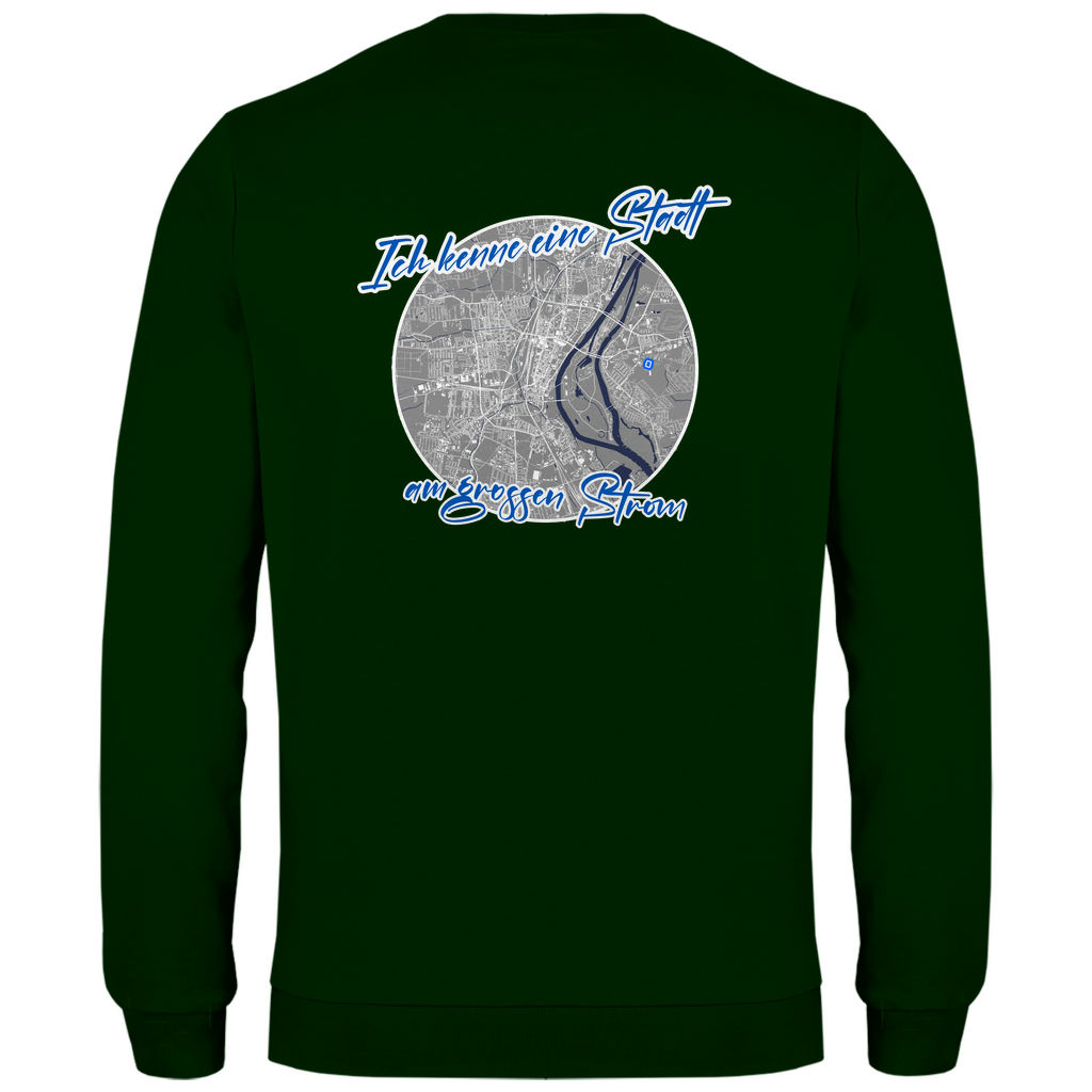Stadt m Strom Sweater - Rückendruck