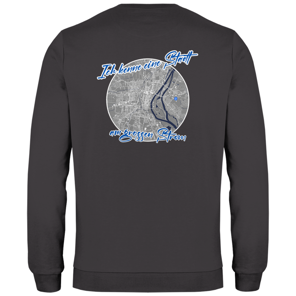 Stadt m Strom Sweater - Rückendruck