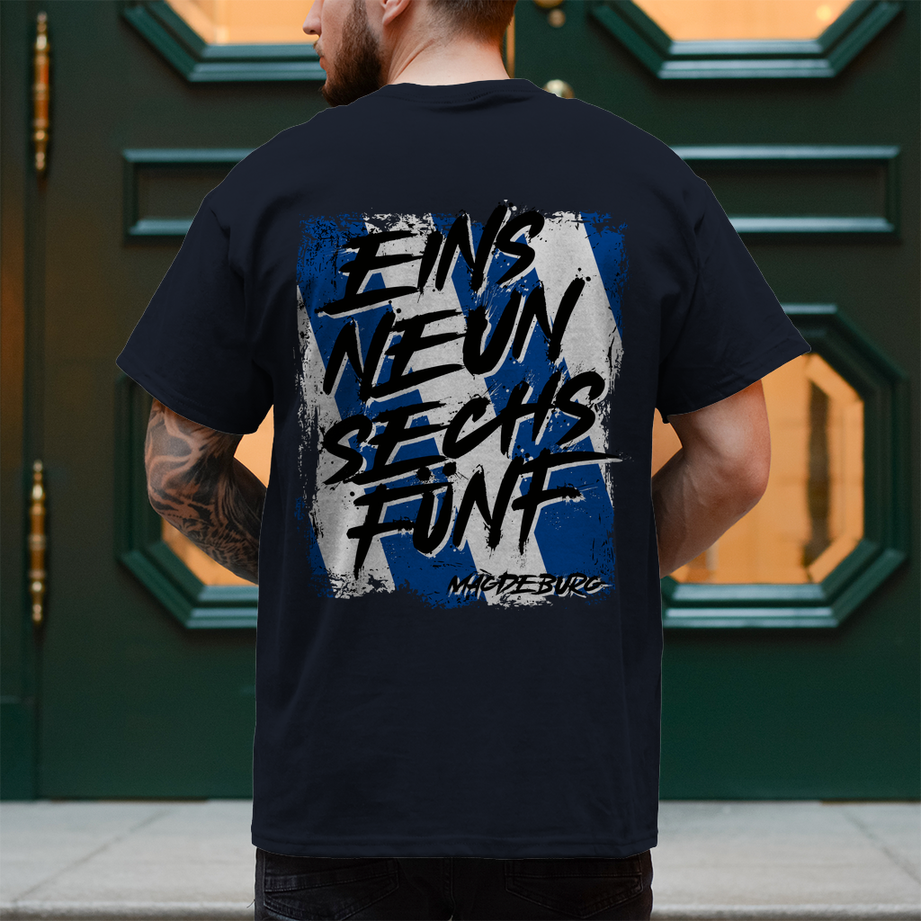 Eins Neun - T-Shirt - Rückendruck