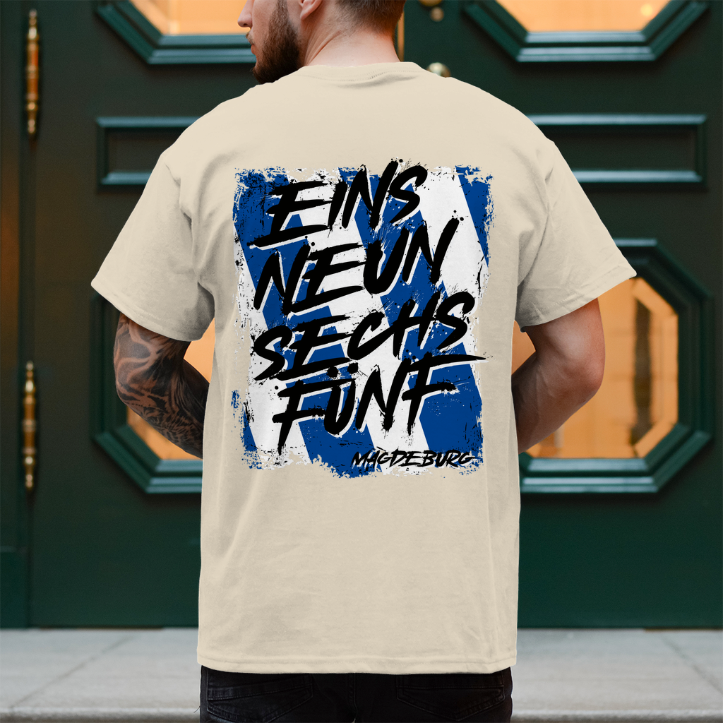 Eins Neun - T-Shirt - Rückendruck