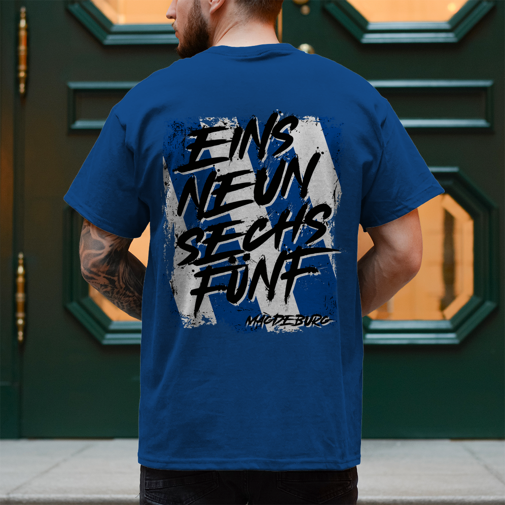 Eins Neun - T-Shirt - Rückendruck