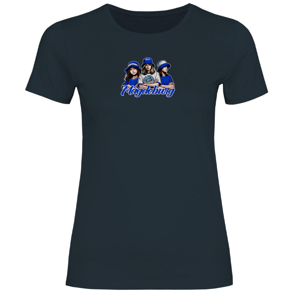 Damen T-Shirt stets - Rückendruck