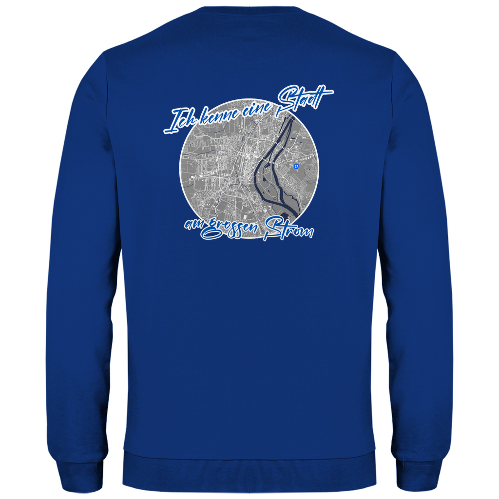 Stadt m Strom Sweater - Rückendruck