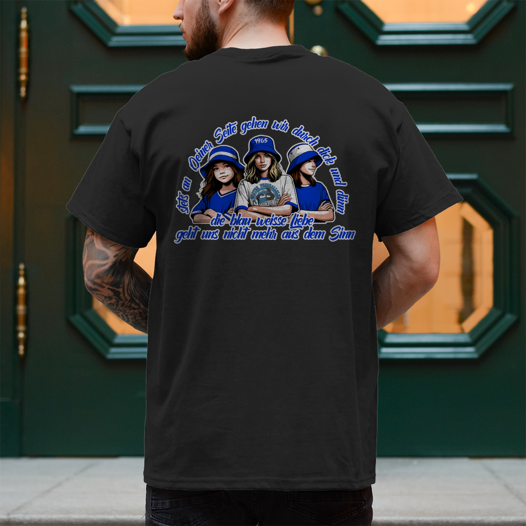 Stets zur Seite - T-Shirt - Rückendruck