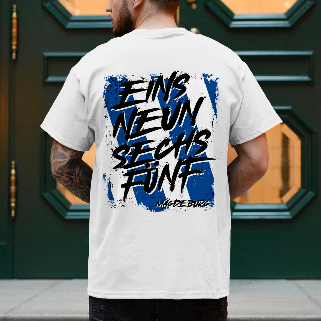 Eins Neun - T-Shirt - Rückendruck