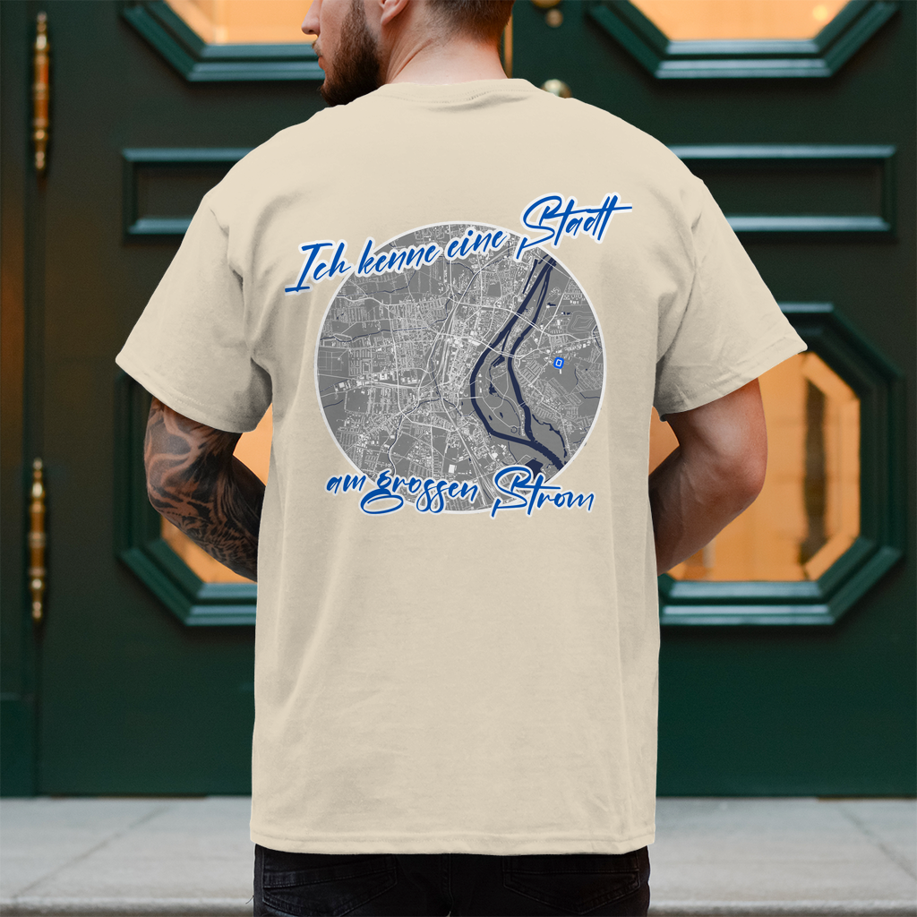 Stadt am Strom - T-Shirt - nur Rückendruck