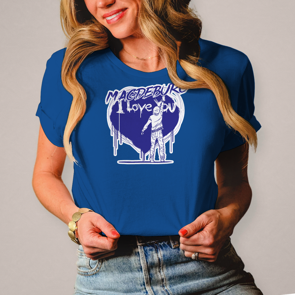 I love you - Damen T-Shirt - N