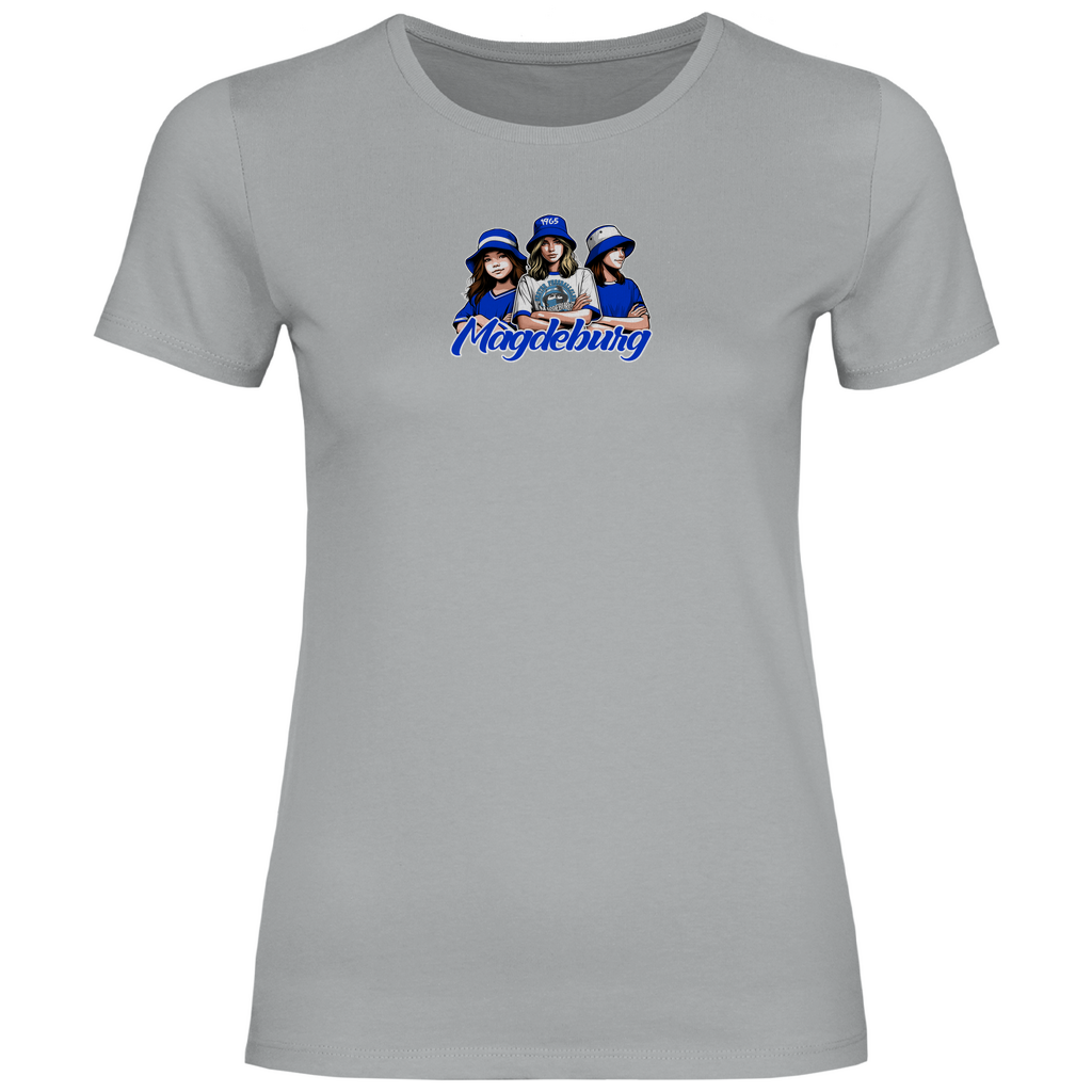 Damen T-Shirt stets - Rückendruck