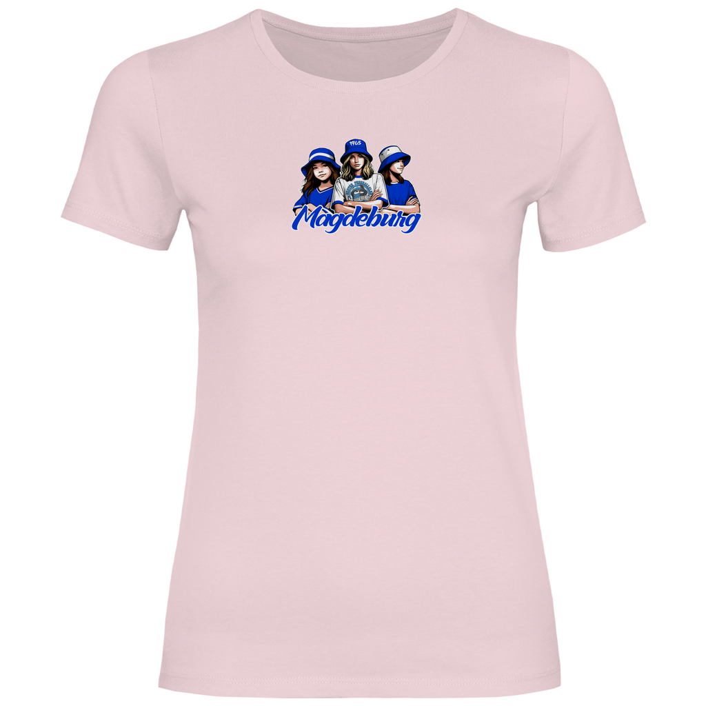 Damen T-Shirt stets - Rückendruck