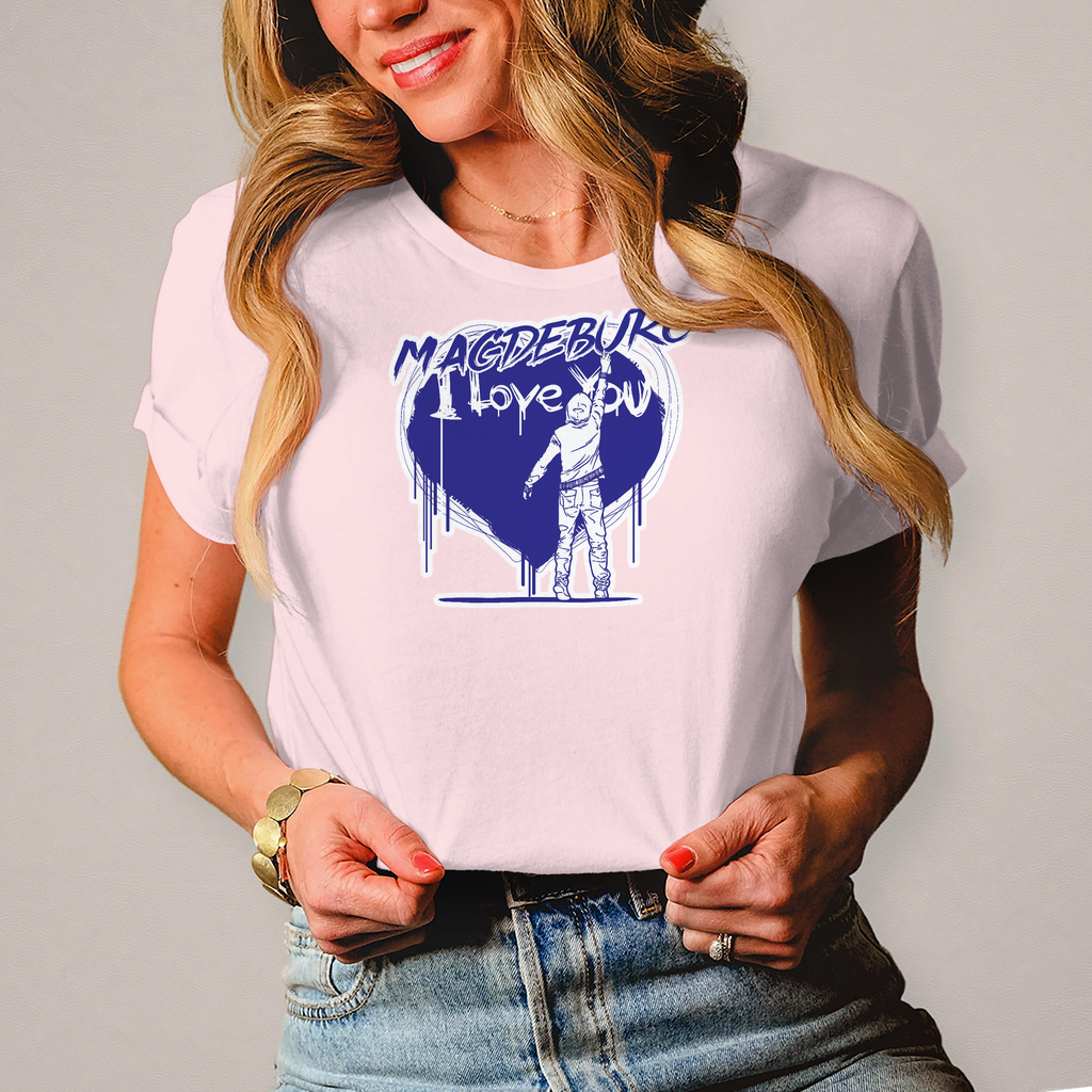 I love you - Damen T-Shirt - N