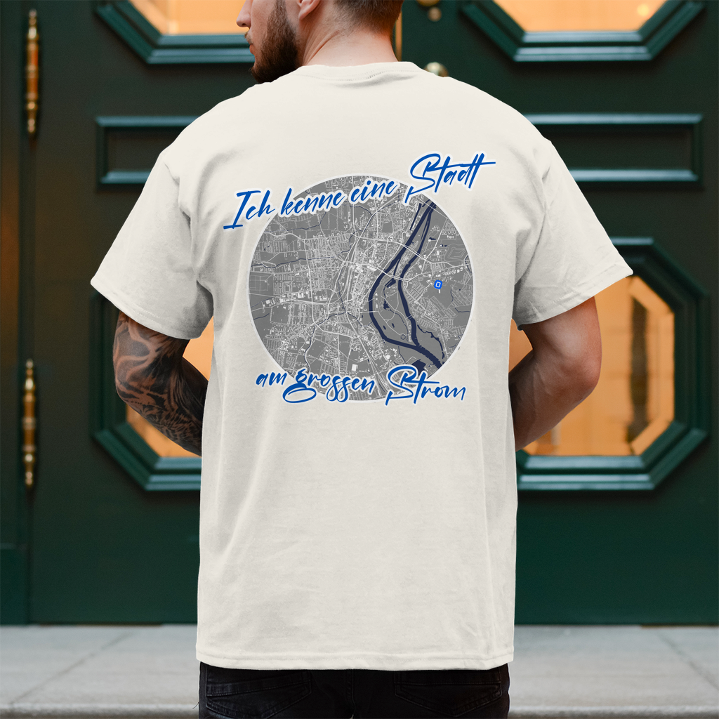 Stadt am Strom - T-Shirt - nur Rückendruck
