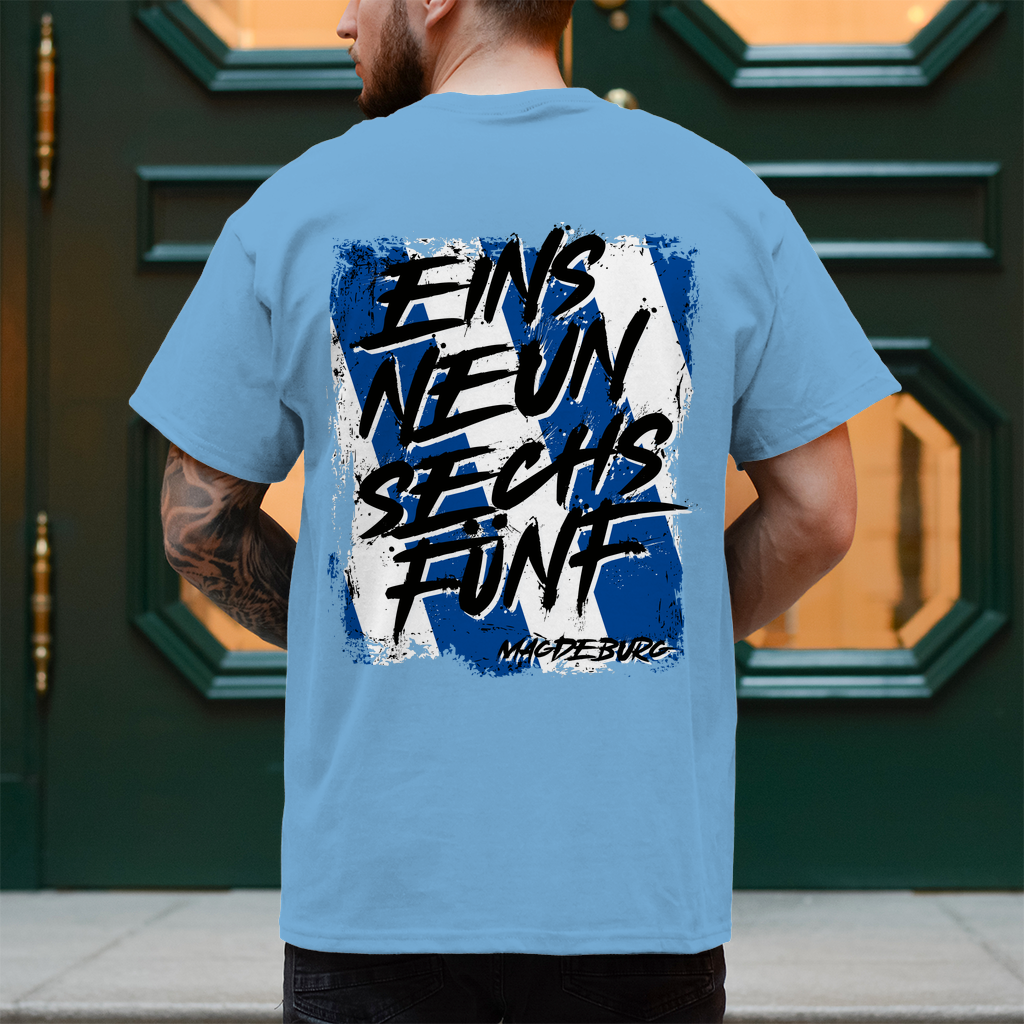 Eins Neun - T-Shirt - Rückendruck