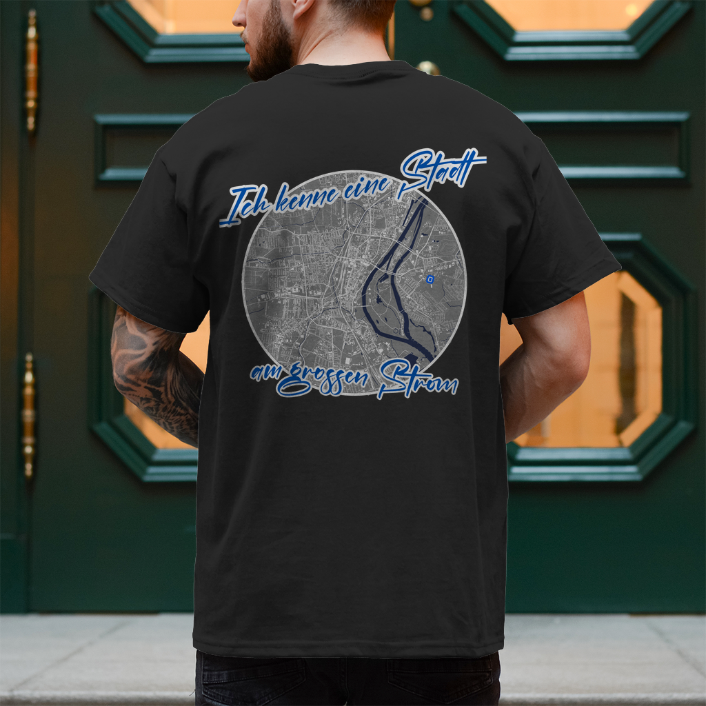 Stadt am Strom - T-Shirt - nur Rückendruck