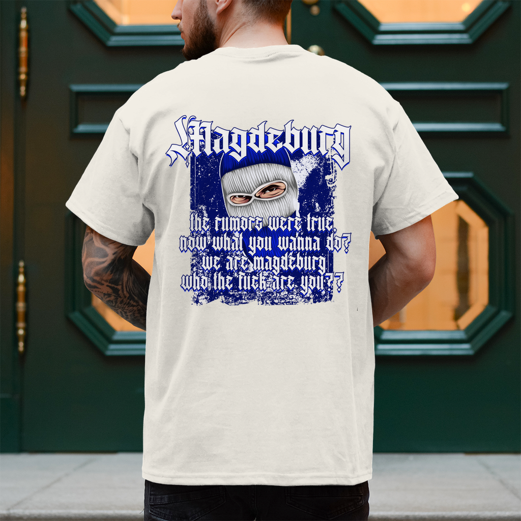 Who are you - Rückendruck