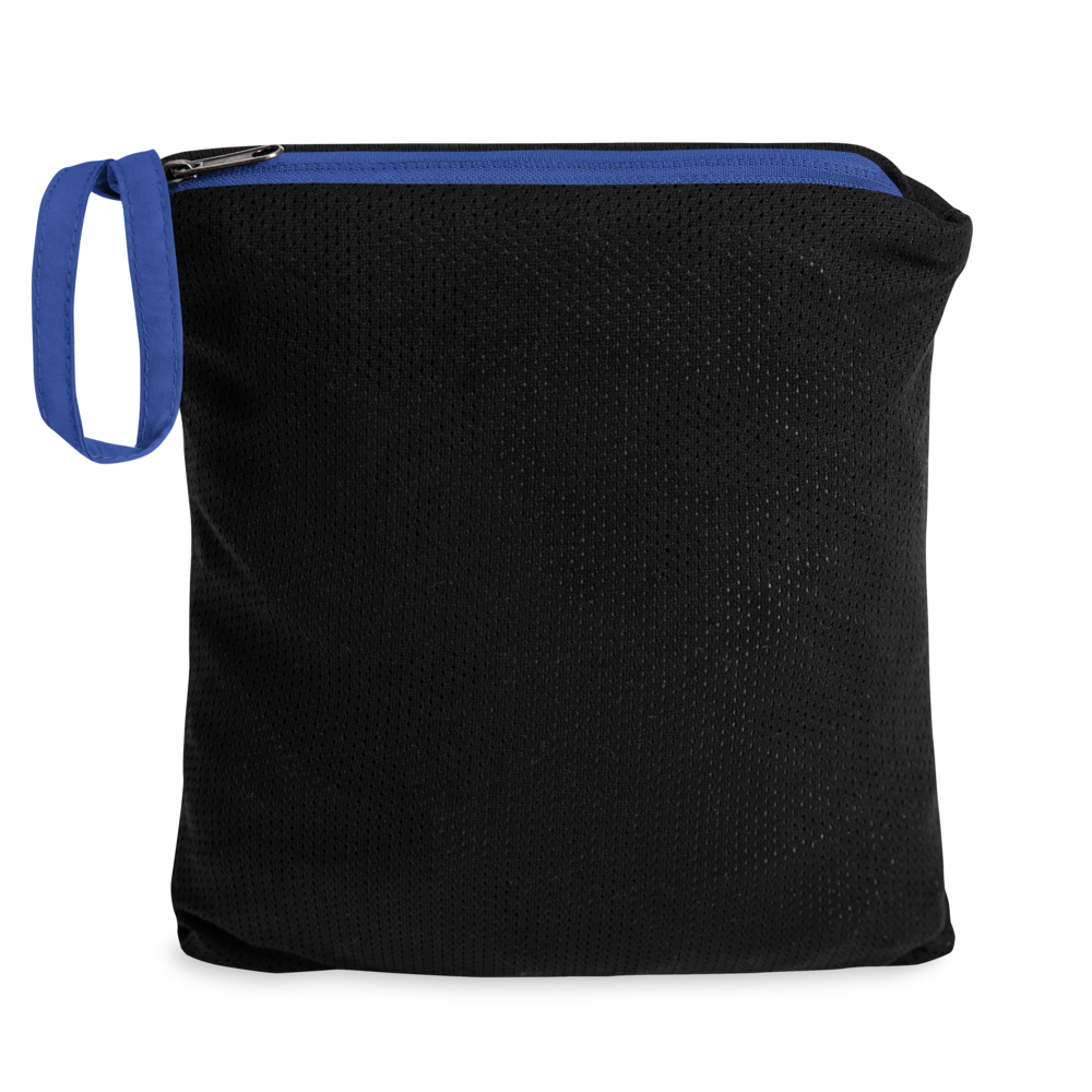 Windbreaker - blau mit Stick