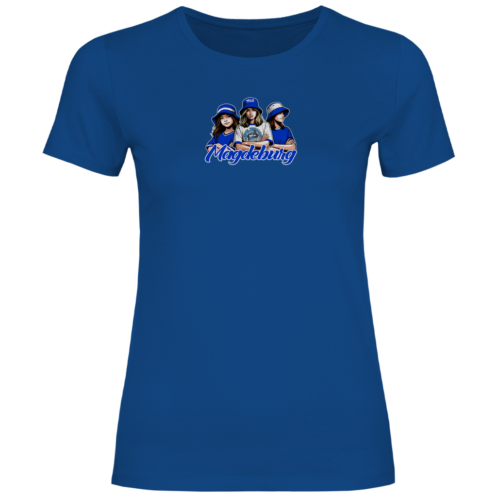 Damen T-Shirt stets - Rückendruck