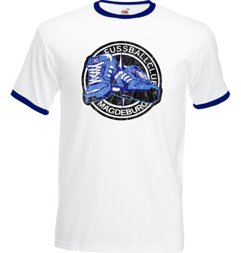 walk on - vintage - Ringer Kontrast Shirt
