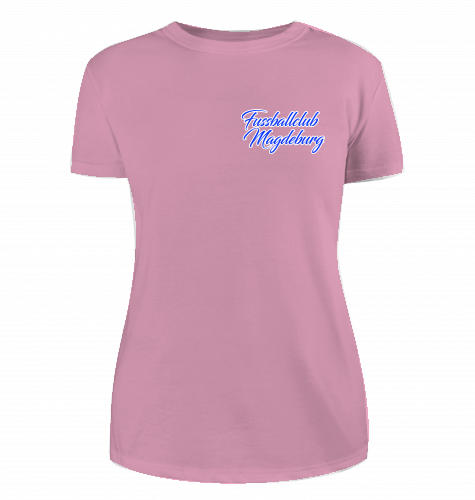 Fussballclub Ladies T - Shirt mit Rückendruck