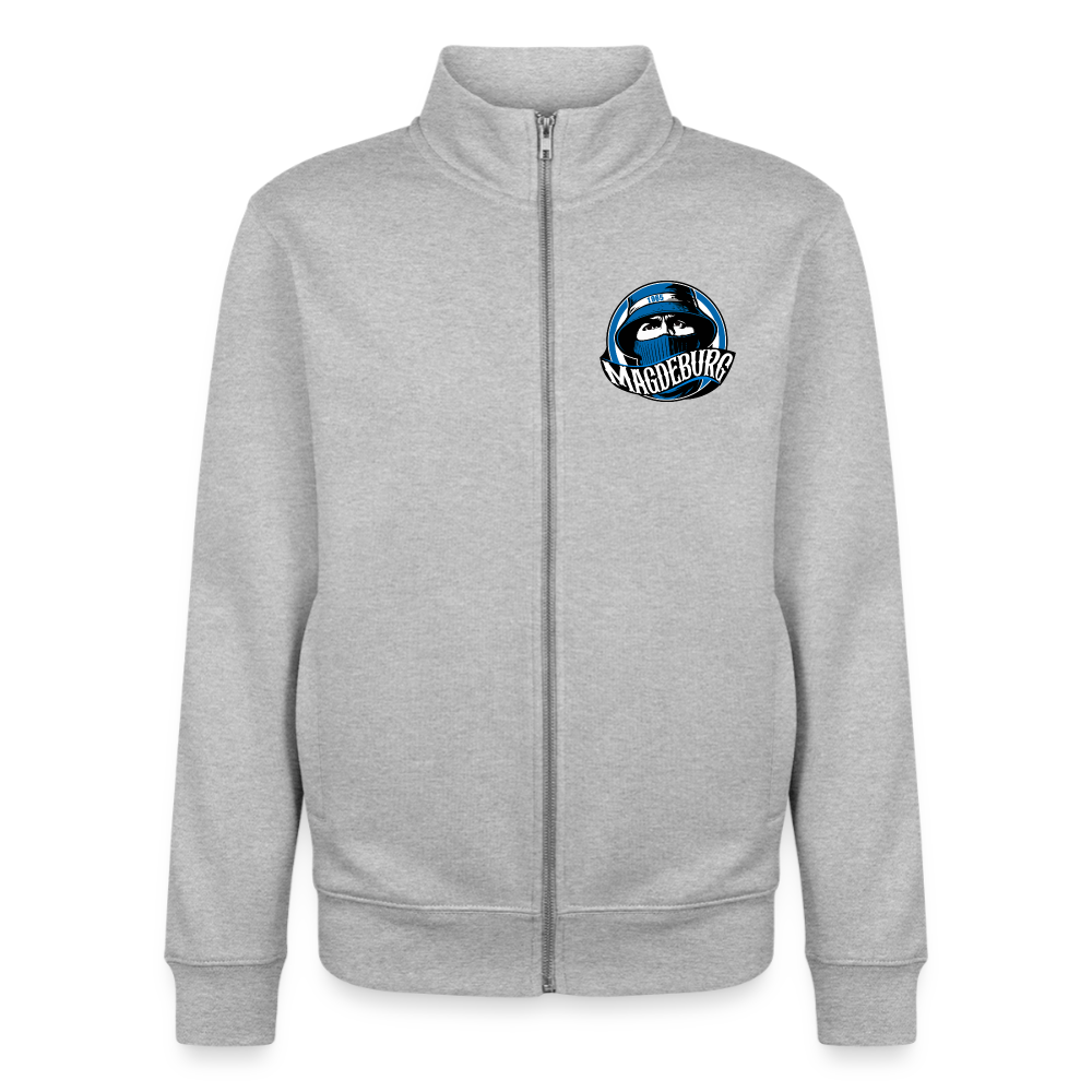 Unisex Organic Zip Sweatshirt von Stanley/Stella - Grau meliert