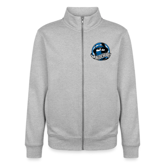 Unisex Organic Zip Sweatshirt von Stanley/Stella - Grau meliert