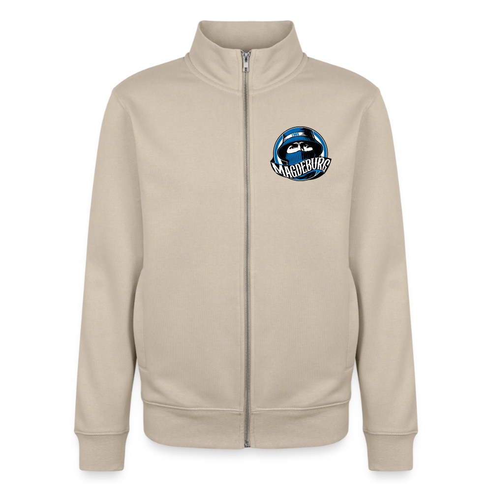 Unisex Organic Zip Sweatshirt von Stanley/Stella - Cremebeige