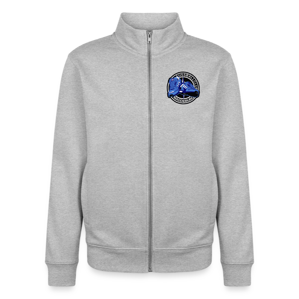 Unisex Organic Zip Sweatshirt von Stanley/Stella - Grau meliert