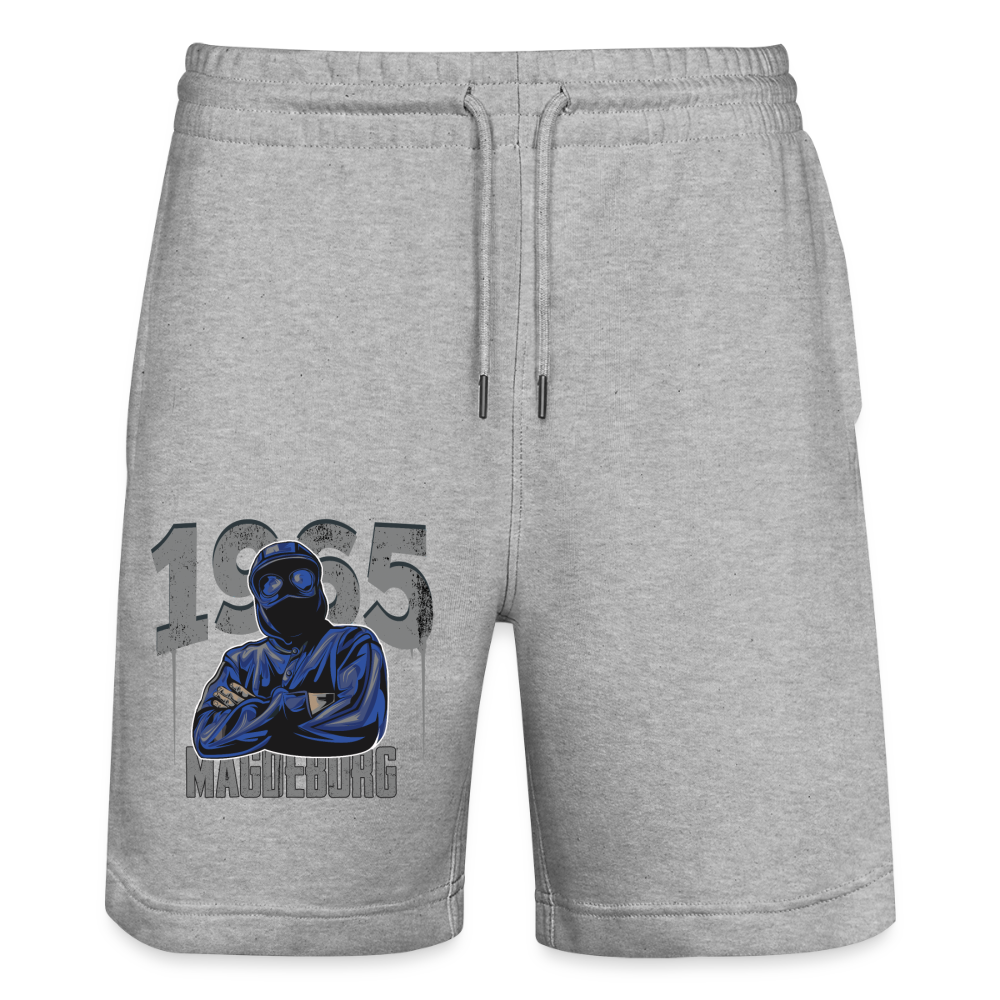 Stanley/Stella Unisex Bio Joggingshorts Trainer - Grau meliert