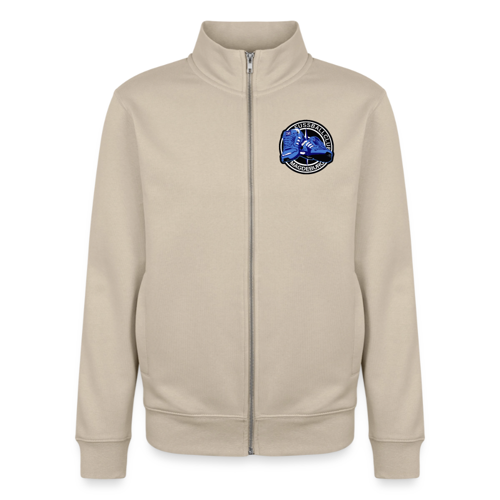 Unisex Organic Zip Sweatshirt von Stanley/Stella - Cremebeige