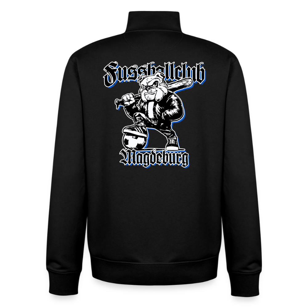 Unisex Organic Zip Sweatshirt von Stanley/Stella - Schwarz