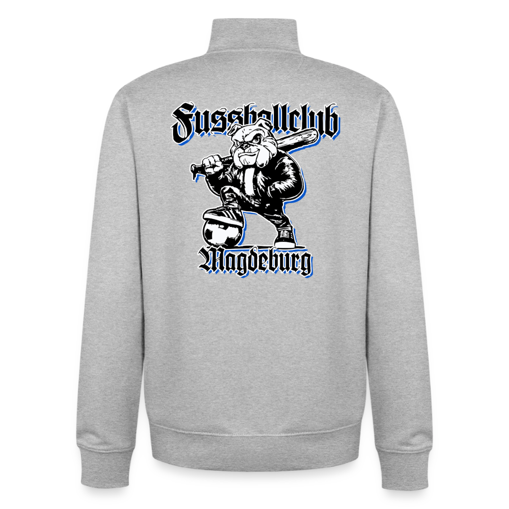 Unisex Organic Zip Sweatshirt von Stanley/Stella - Grau meliert