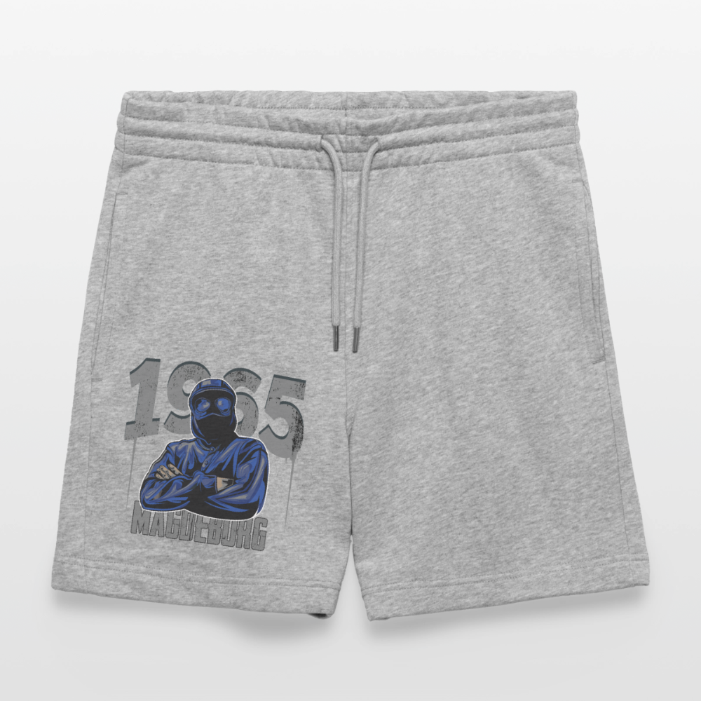 Stanley/Stella Unisex Bio Joggingshorts Trainer - Grau meliert