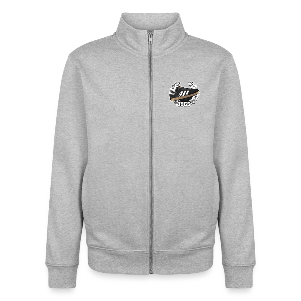 Unisex Organic Zip Sweatshirt von Stanley/Stella - Grau meliert