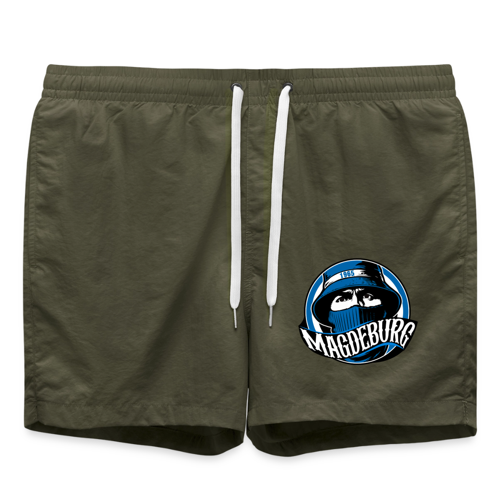 Badeshorts - Olive