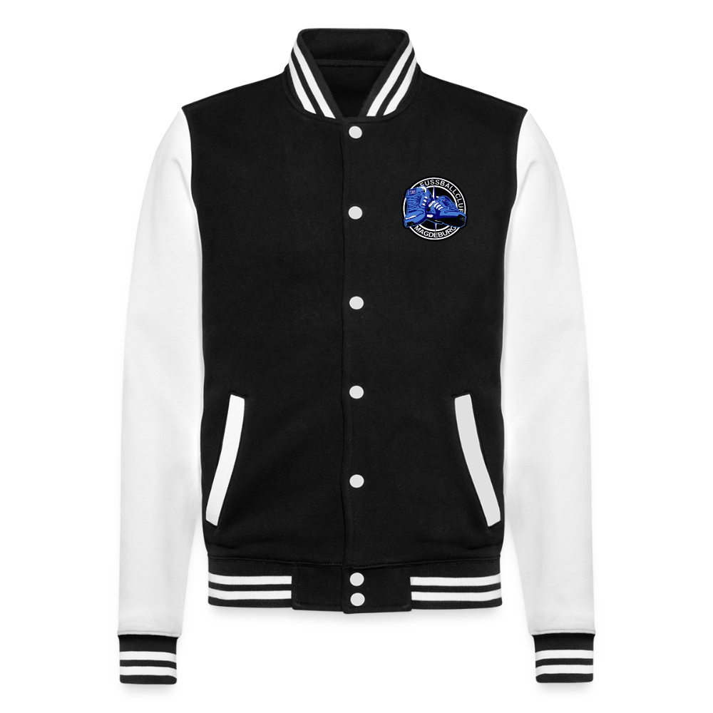 Walk on - College-Sweatjacke - Schwarz/Weiß