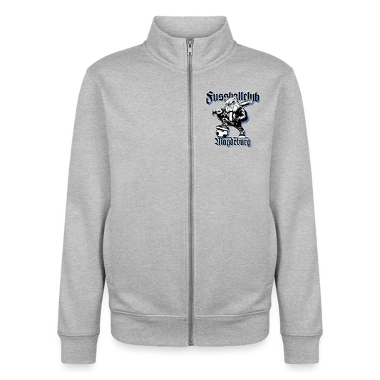 Unisex Organic Zip Sweatshirt von Stanley/Stella - Grau meliert