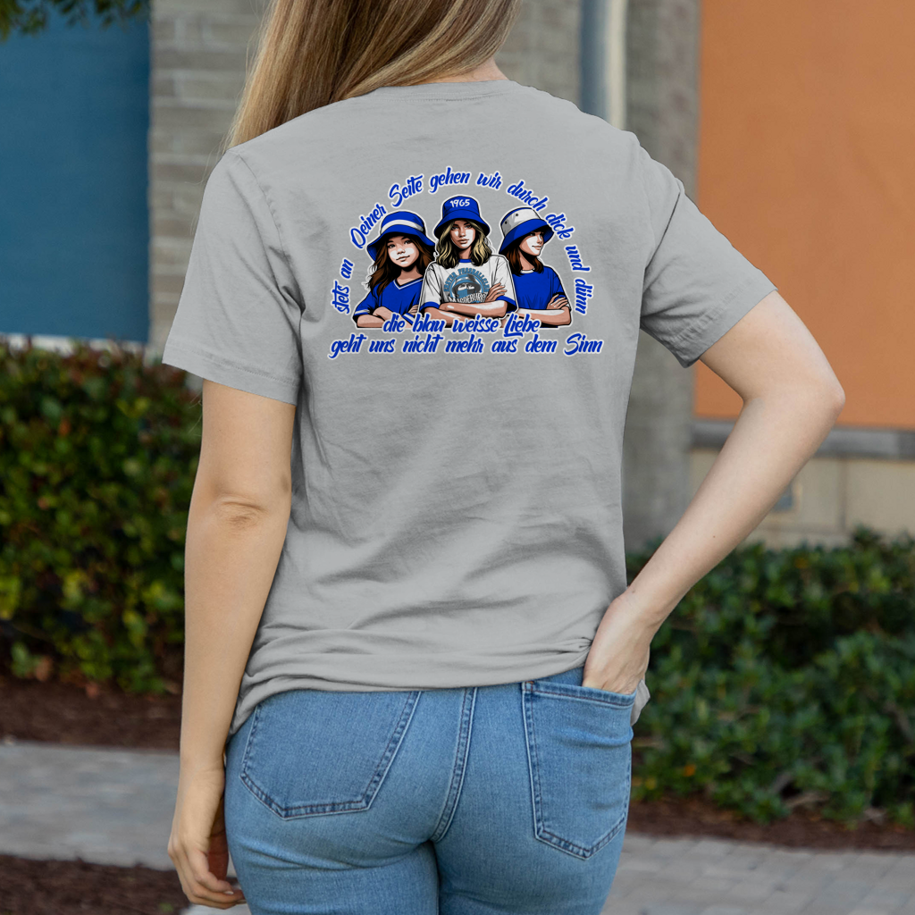 T-Shirt stets mit Rückendruck