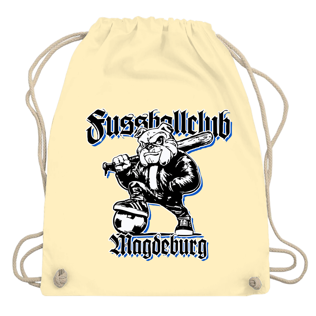 Turnbeutel Bulldogfussball